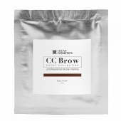 CC Brow хна для бровей, темно-коричневая, 5 г (саше) 
